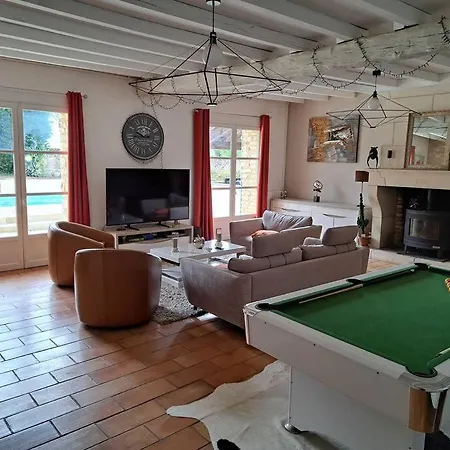 Grande Longere En Pierre Villa *